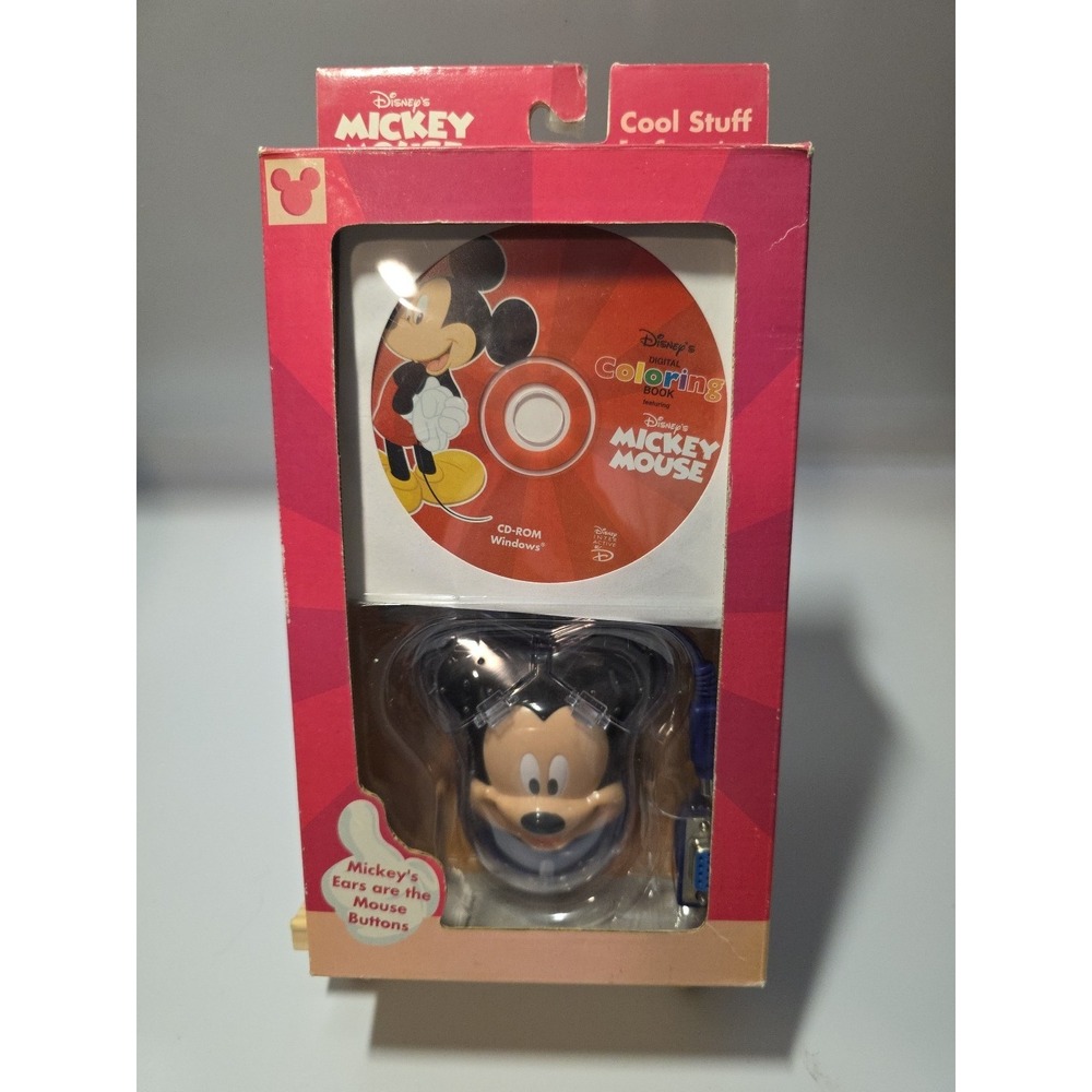 Mickey Mouse Cool Stuff For Computers Cool CD and‎ Mouse New